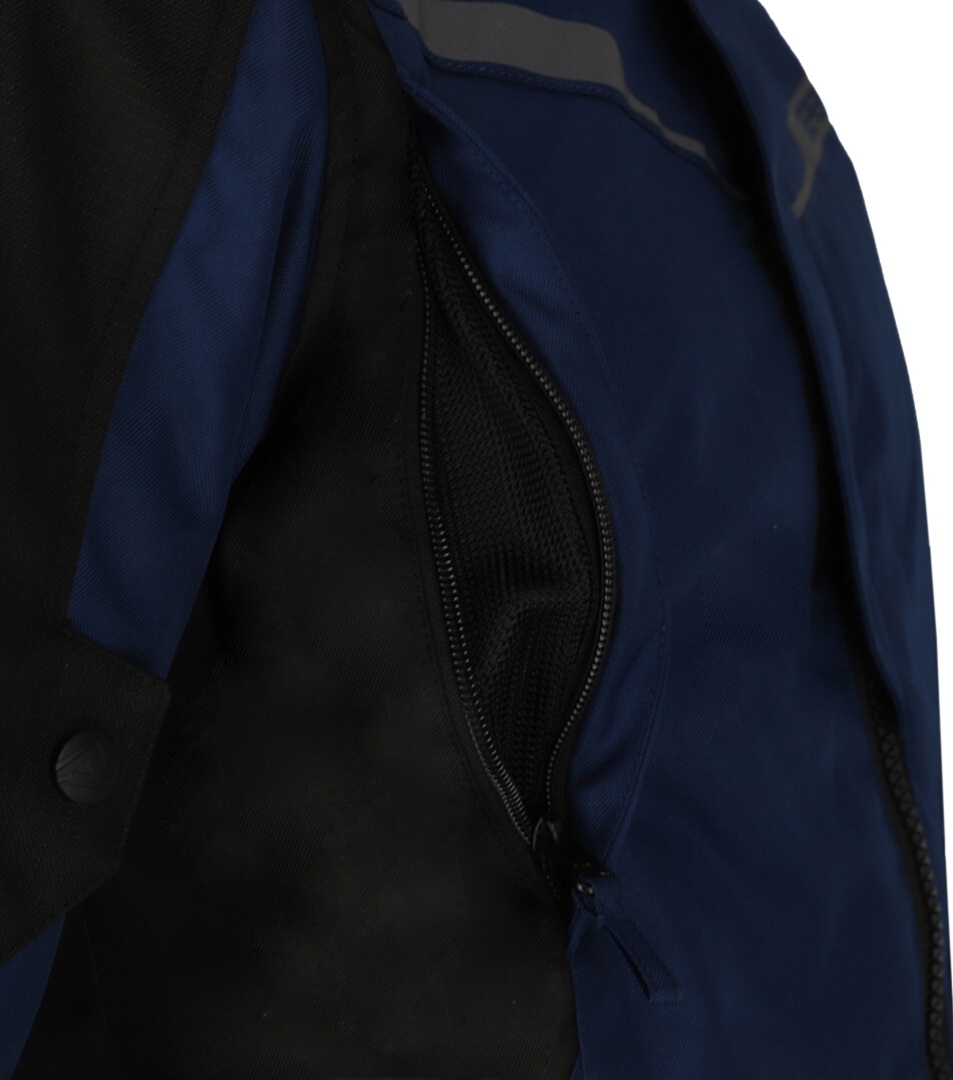 Acerbis CE X-Travel Waterproof Motorcycle Textile Jacket blue/yellow M Figure 3