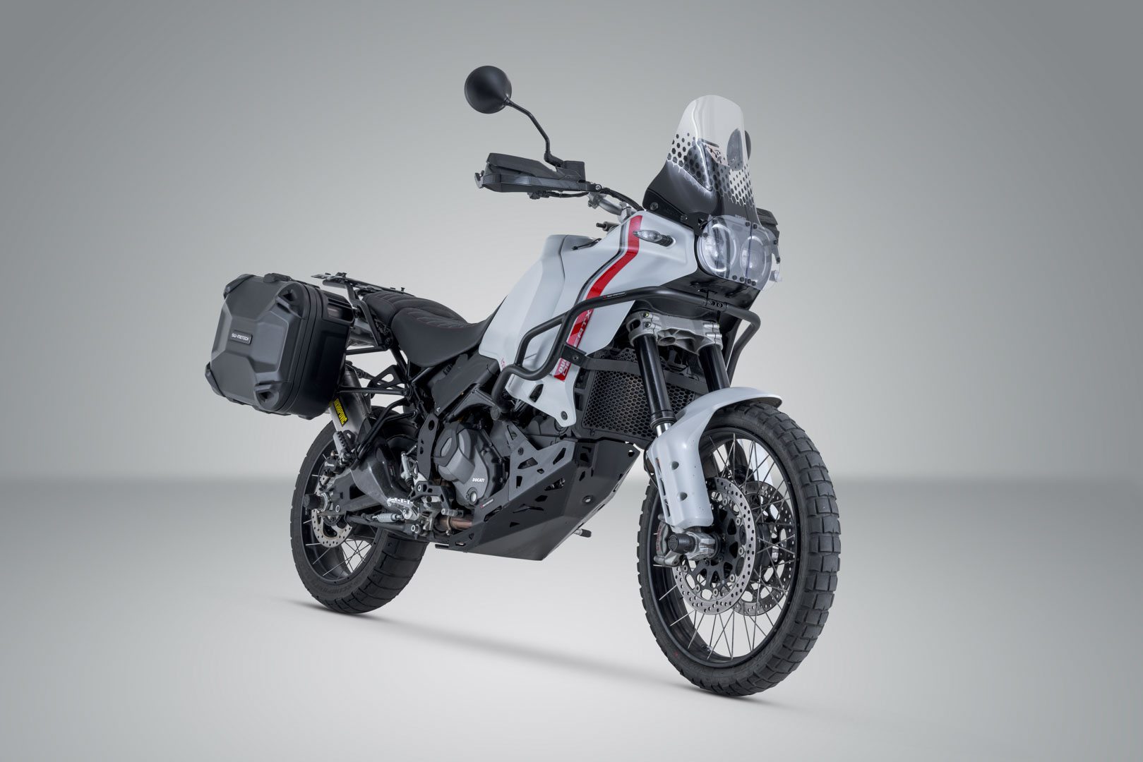 Sistem de carcasă rigidă SW-Motech DUSC - Negru. 41/33 l. Ducati DesertX (22-)/ Rally (23-). Figura 2