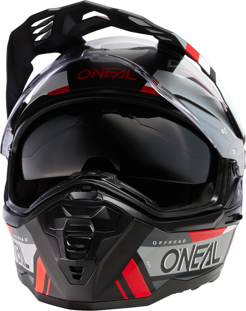 Oneal DSeries Square Casque de motocross Noir mat/rouge S (55/56) Figure 7