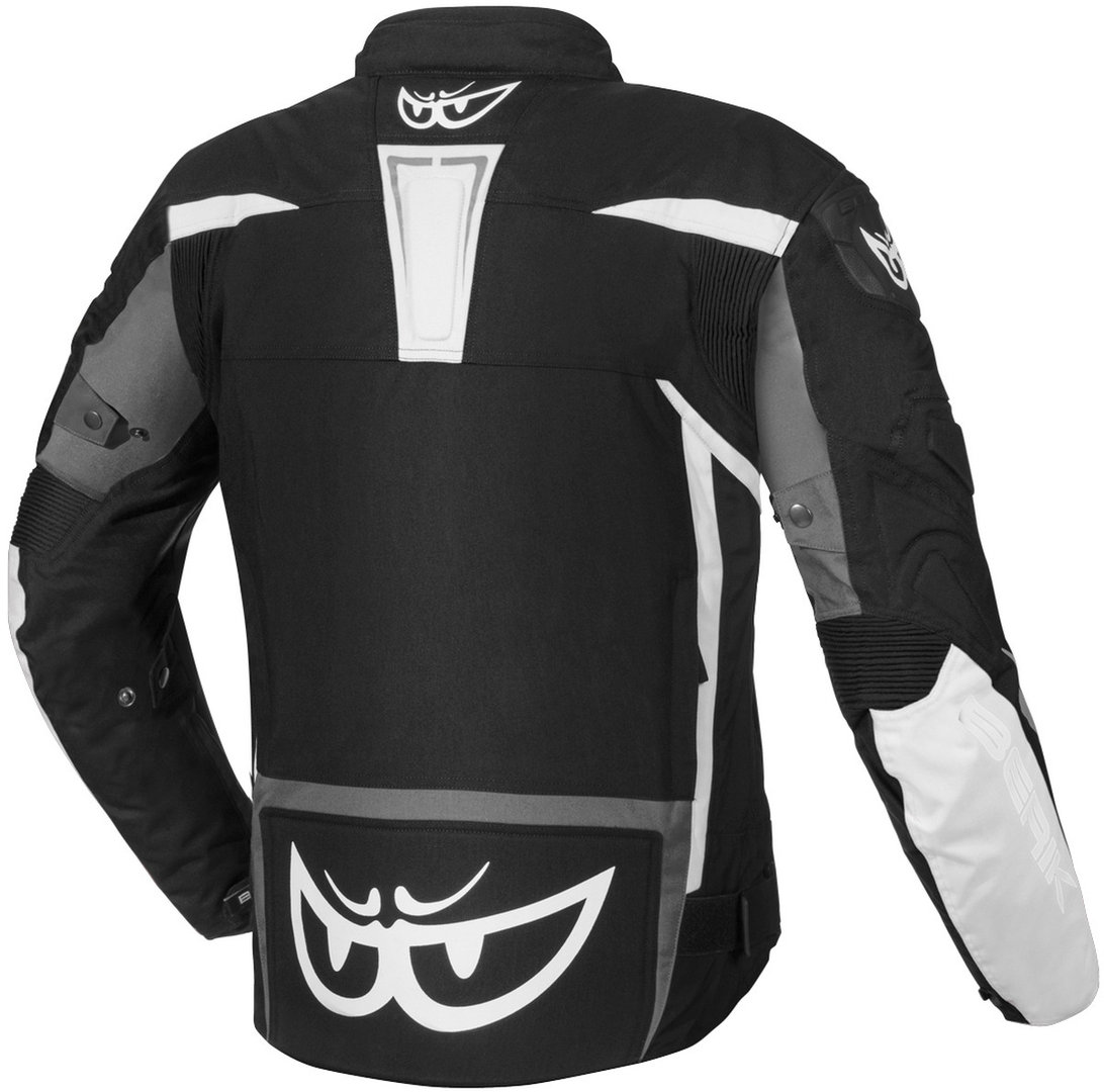 Berik Bad Eye Waterproof Motorcycle Textile Jacket black/white 54 Figure 2
