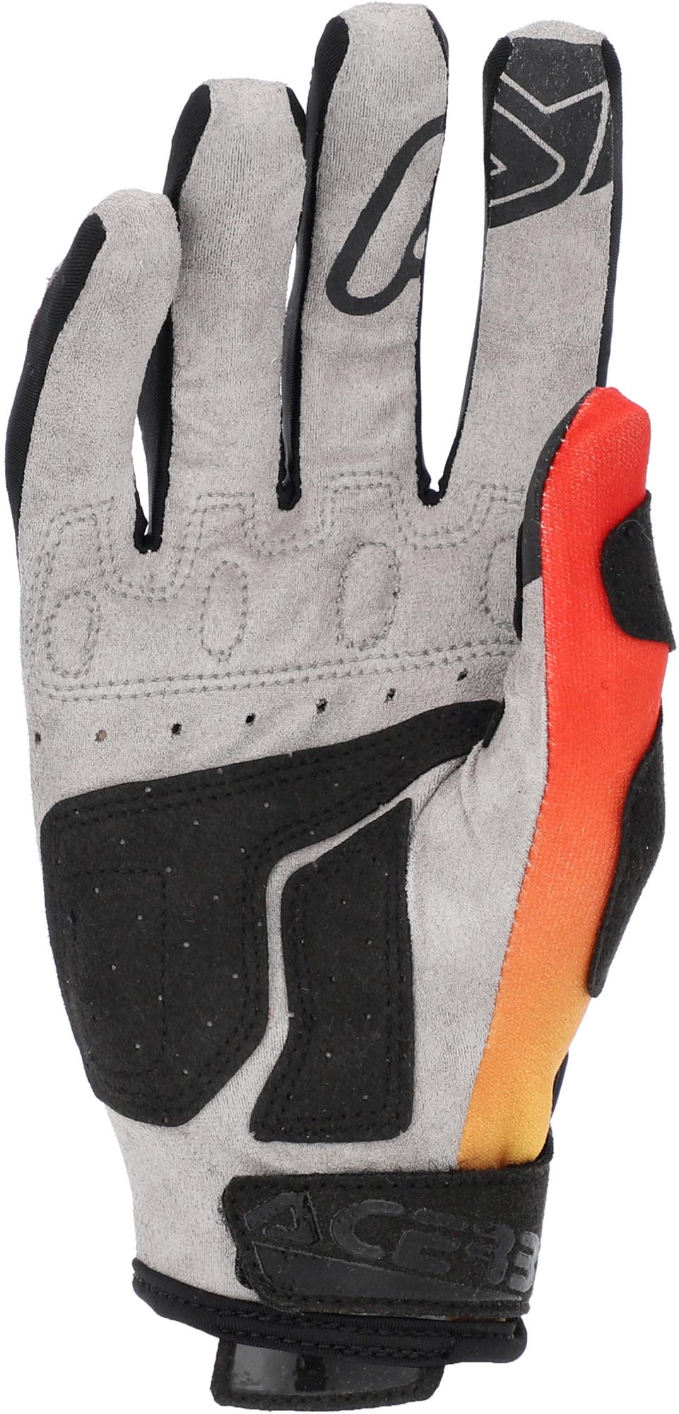 Acerbis MX X-P 2.0 Logo Motocross Handschuhe schwarz/gelb L Abbildung 2