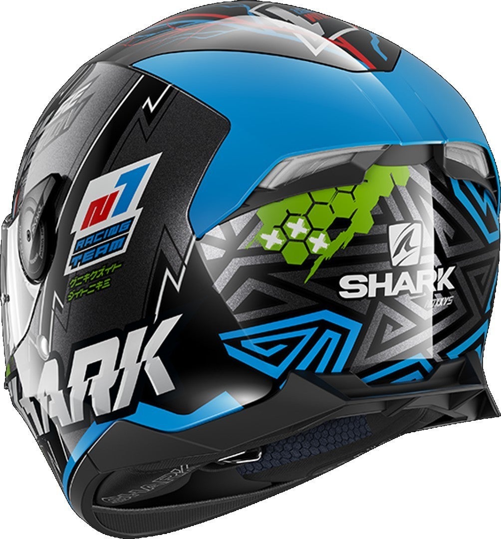 Shark Skwal 2.2 Noxxys Přilba černá/modrá XL (61/62) Obrázek 3