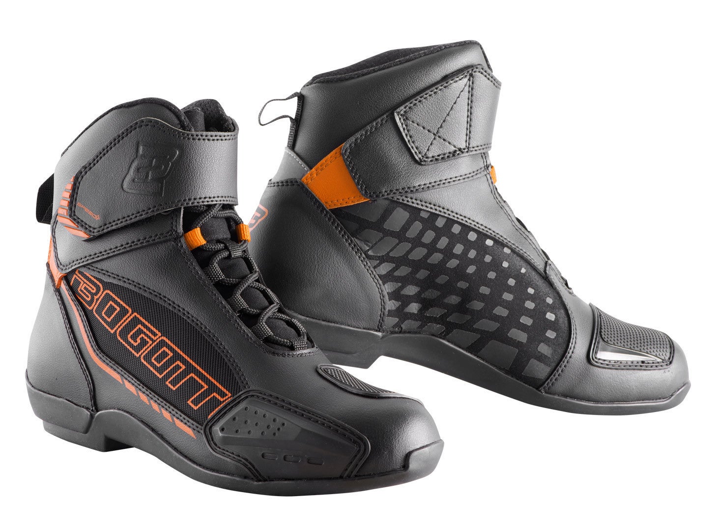 Bogotto GPX Motorcykel sko sort/orange 40 Figur 1