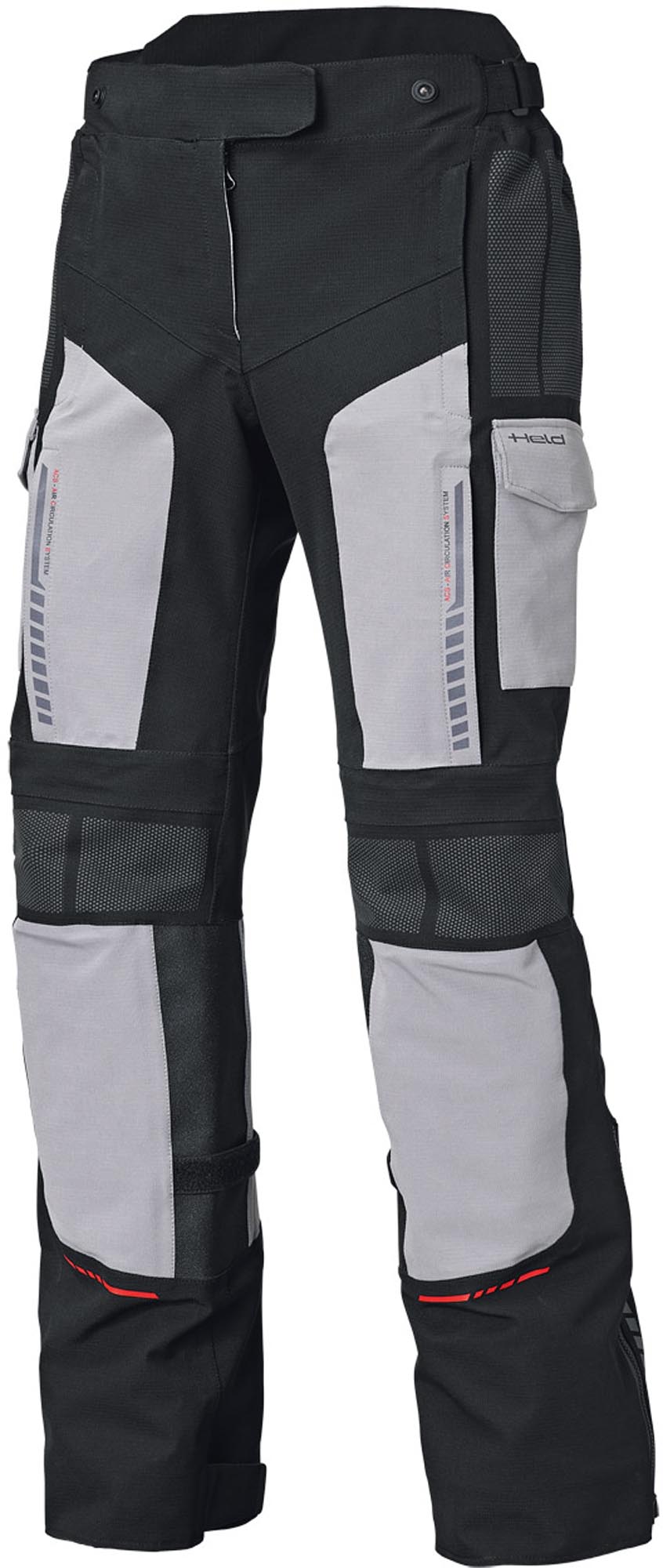 Held Tamarack Motorcycle Pants grey/black S Figure 1