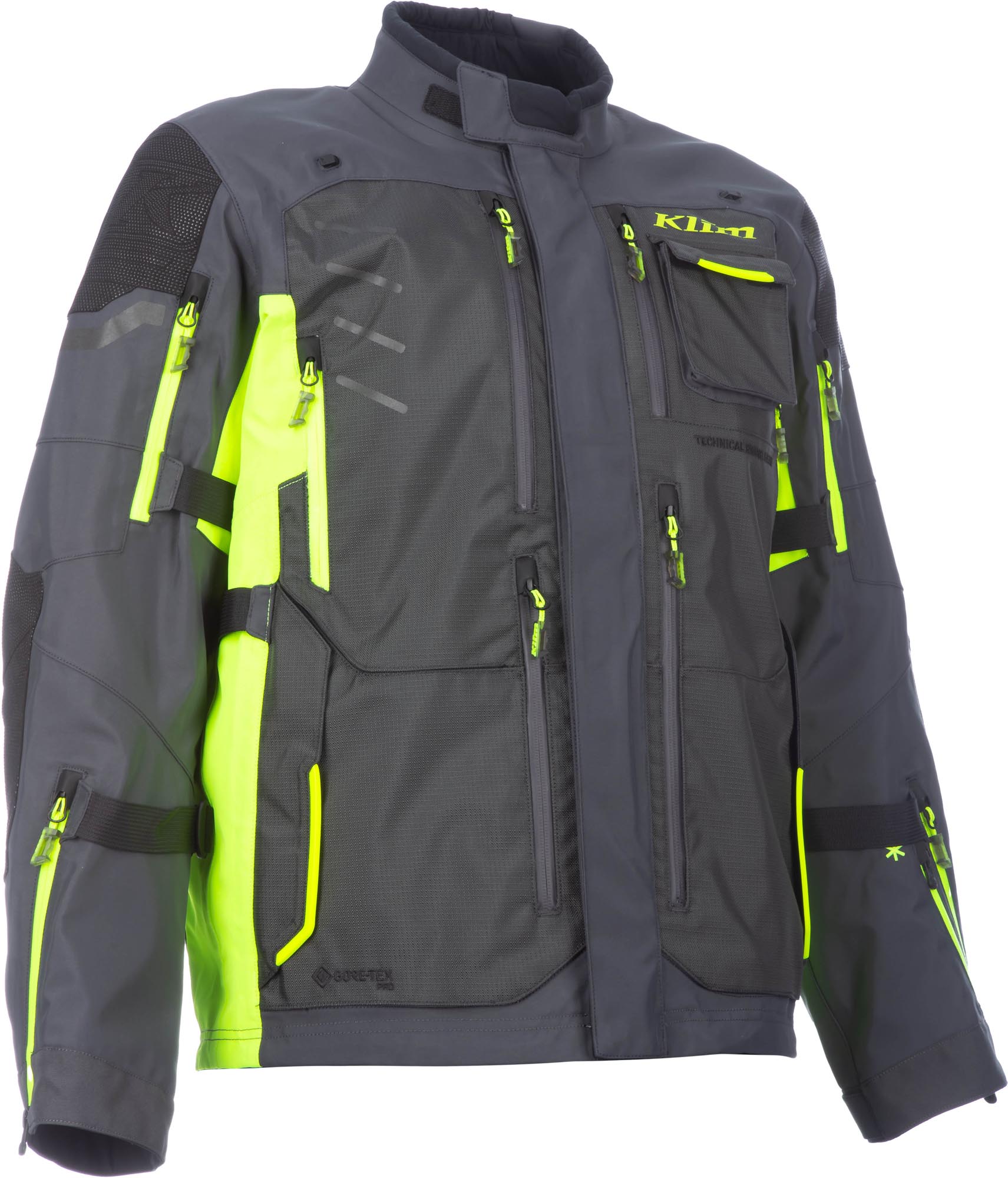 Klim Badlands Pro Rogue Gore-Tex Motorrad Textiljacke anthrazit/grau M Abbildung 5
