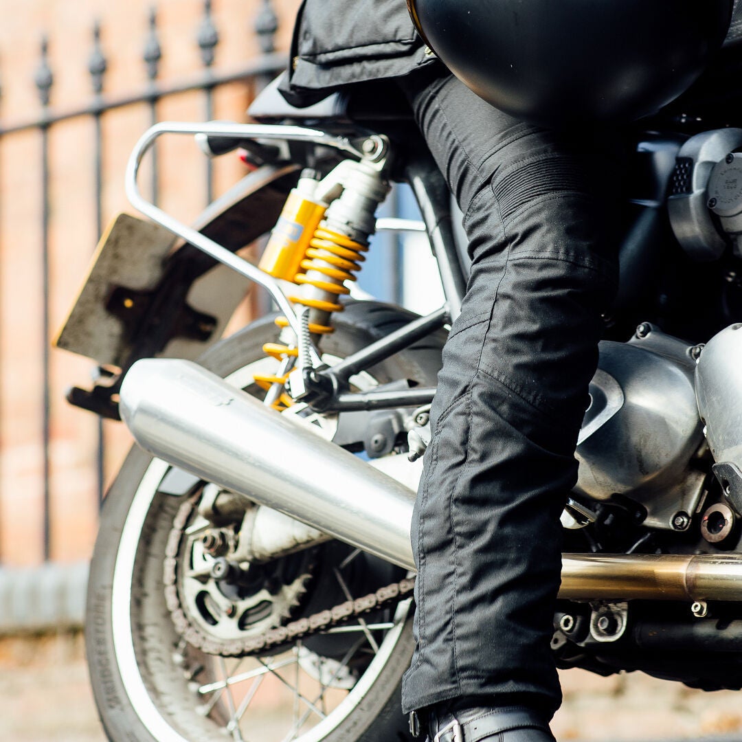 Merlin Lombard Lite Motorcycle Textile Pants black XL Figure 3