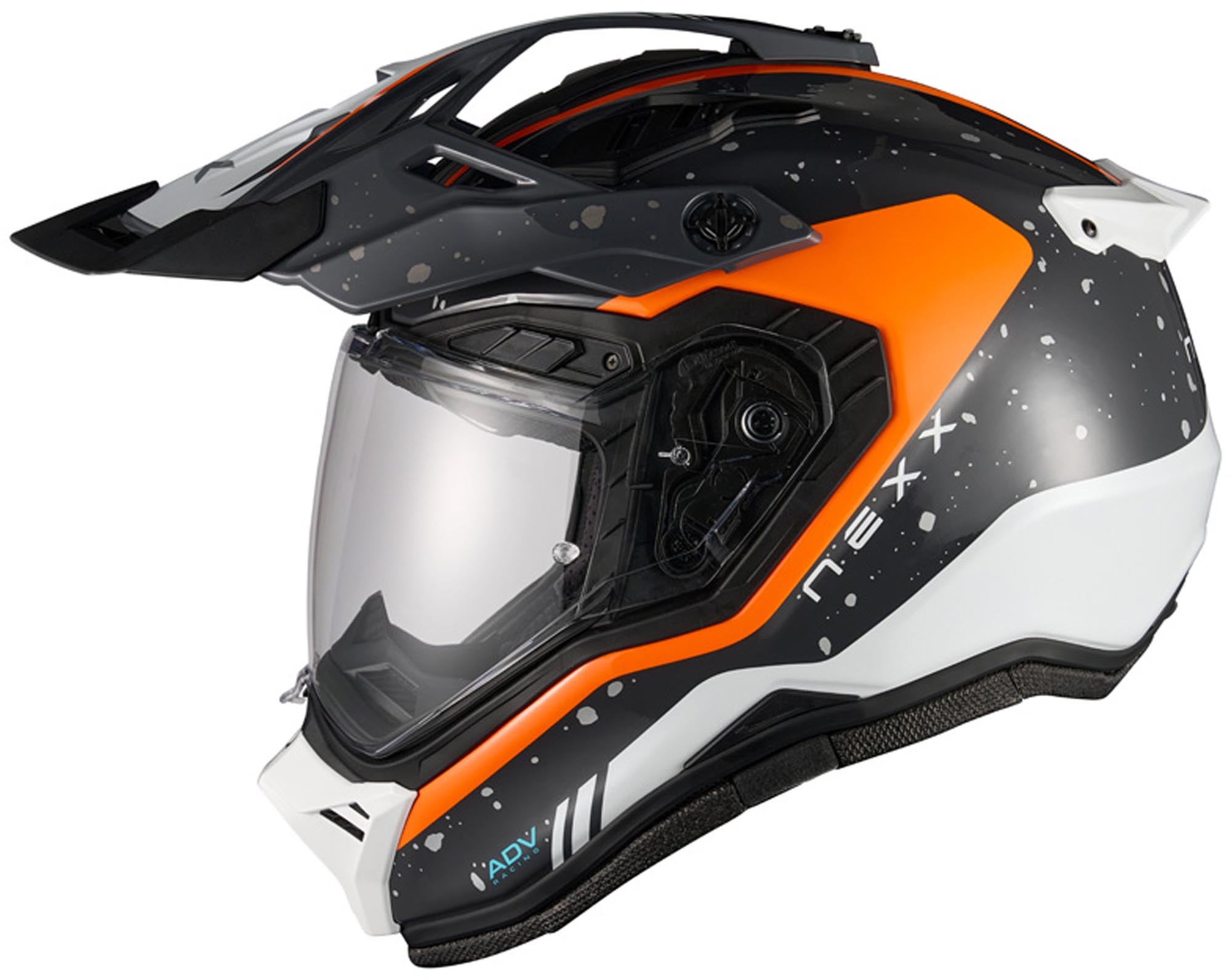 Nexx X.Rally Yuma Enduro Helm grau/orange XXS (51/52) Abbildung 3