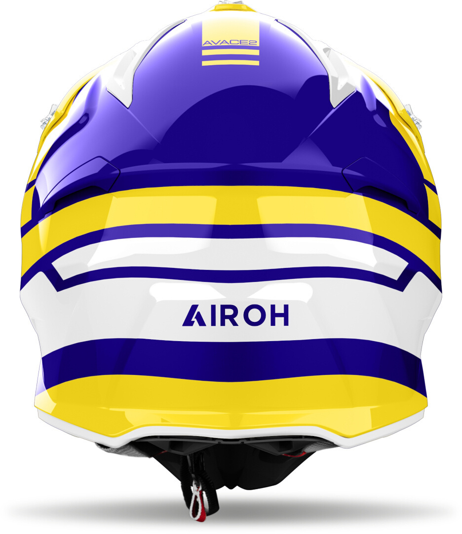 Airoh Aviator Ace 2 Sake Casco da motocross giallo/blu/bianco S (55/56) Figura 3