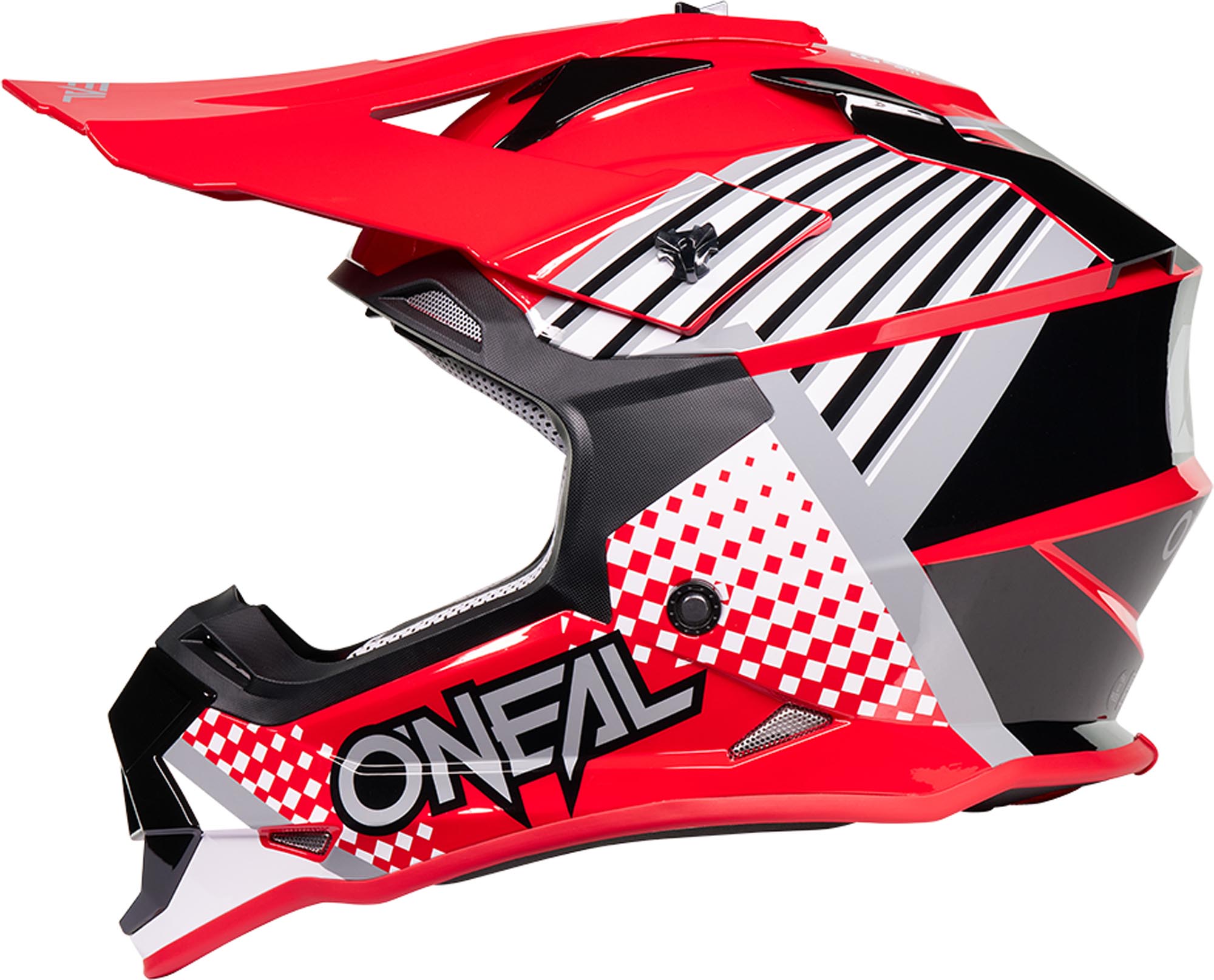 Oneal 2SRS Vector Motokrosová prilba červená/čierna XL (61/62) Obrázok 2