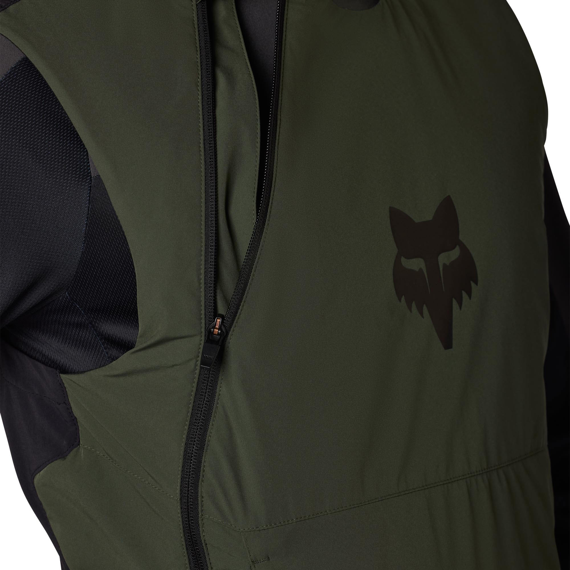 FOX Ranger Wind Off-Road chaleco impermeable de motocross Oliva/negro 3XL Figura 6