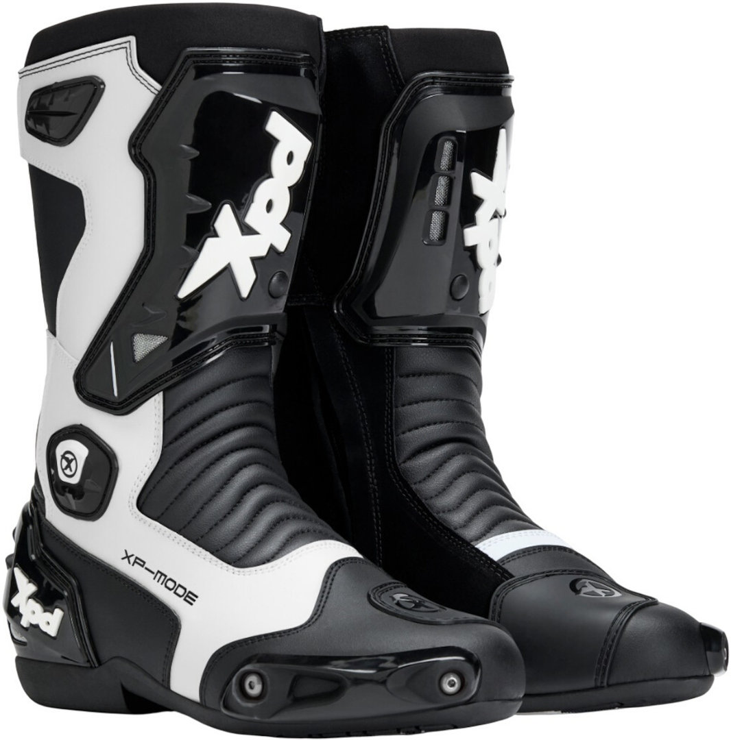 XPD XP-Mode Botas de moto Negro/Blanco 37 Figura 1