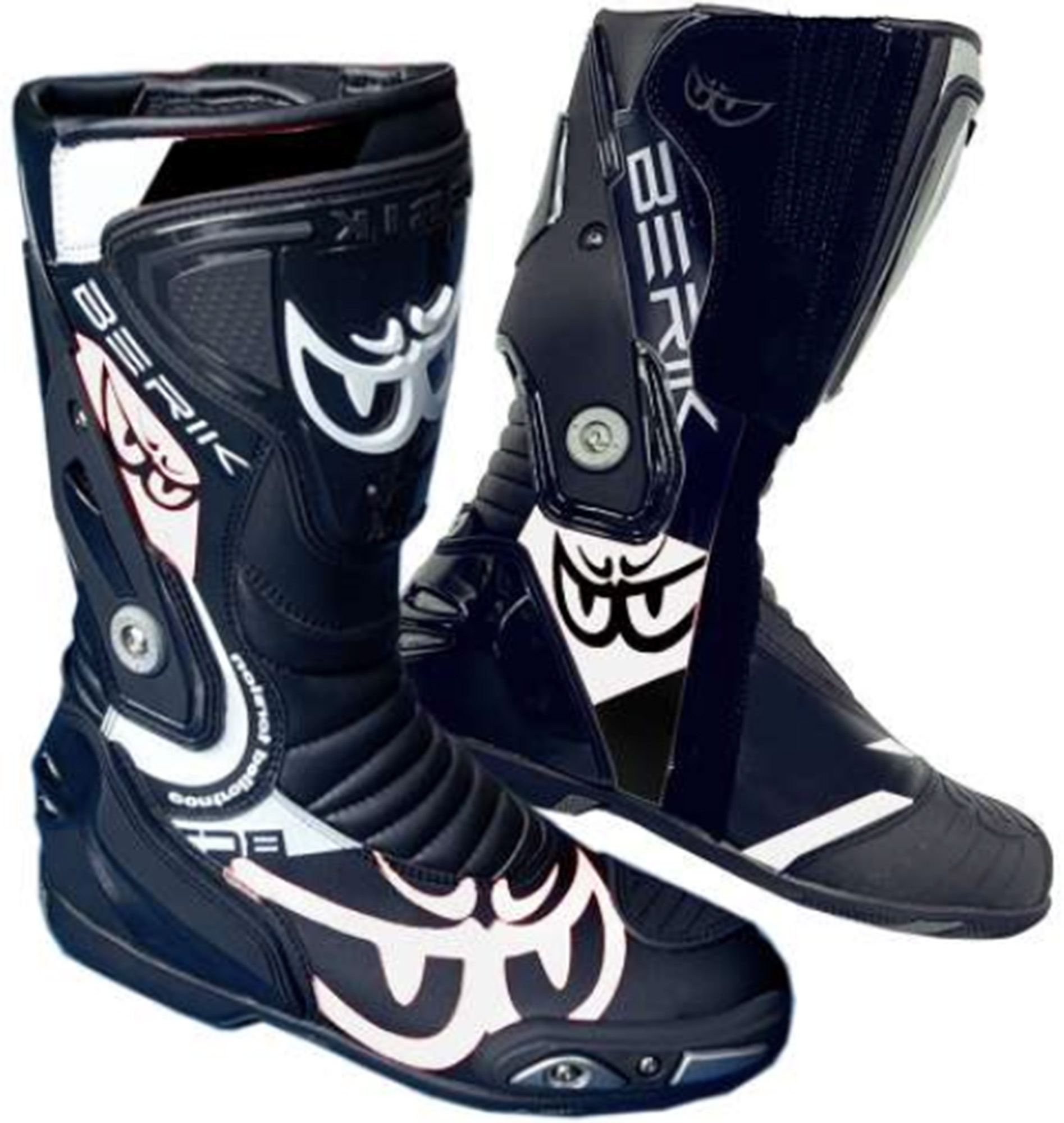 Berik Arok Motorcycle Boots black/white/black 42 Figure 1