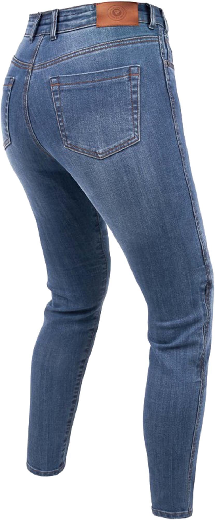 Rebelhorn Classic 3 Slim Fit Damer motorcykeljeans Blå udvasket 38 (30) Figur 2