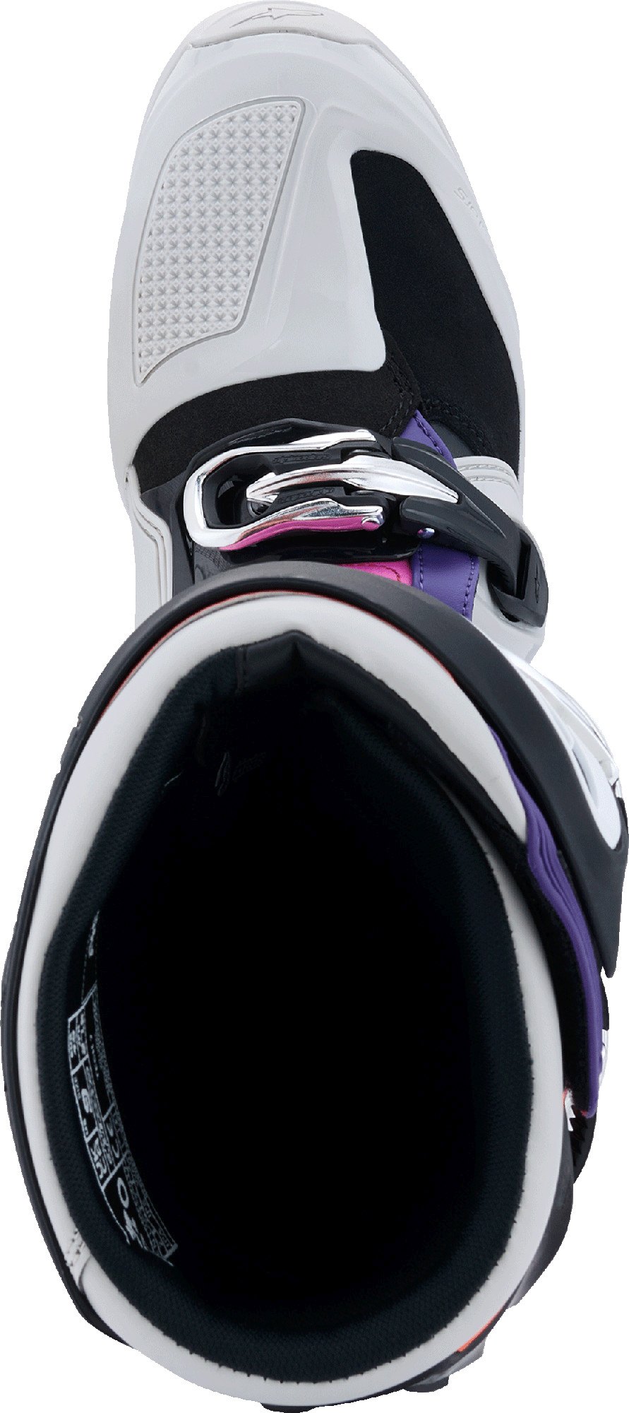 Alpinestars Tech 7 Motocross Stiefel schwarz/hellgrau/orange/pink 12 Abbildung 7