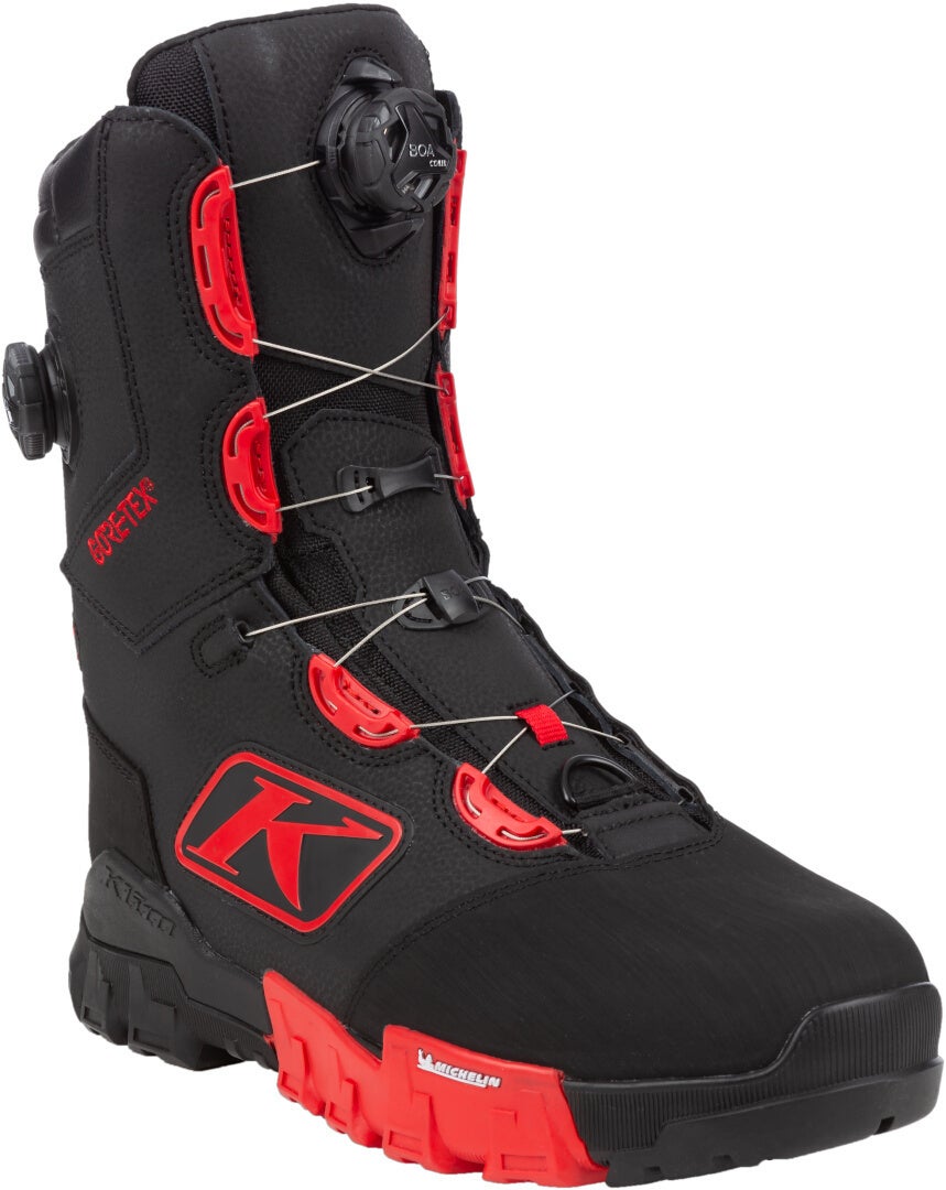 Klim Adrenaline Pro S GTX BOA Snowmobile Boots black/red 9 Figure 2