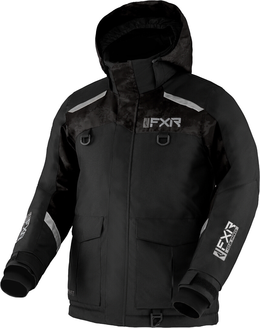 FXR Excursion Snescooterjakke til børn sort/camouflage 12 Figur 1
