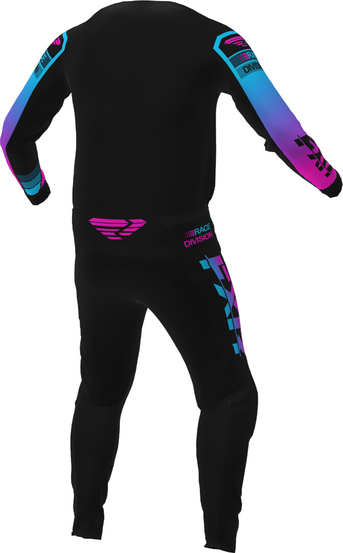 FXR Clutch 2023 Tricou de motocross roz/negru S Figura 4
