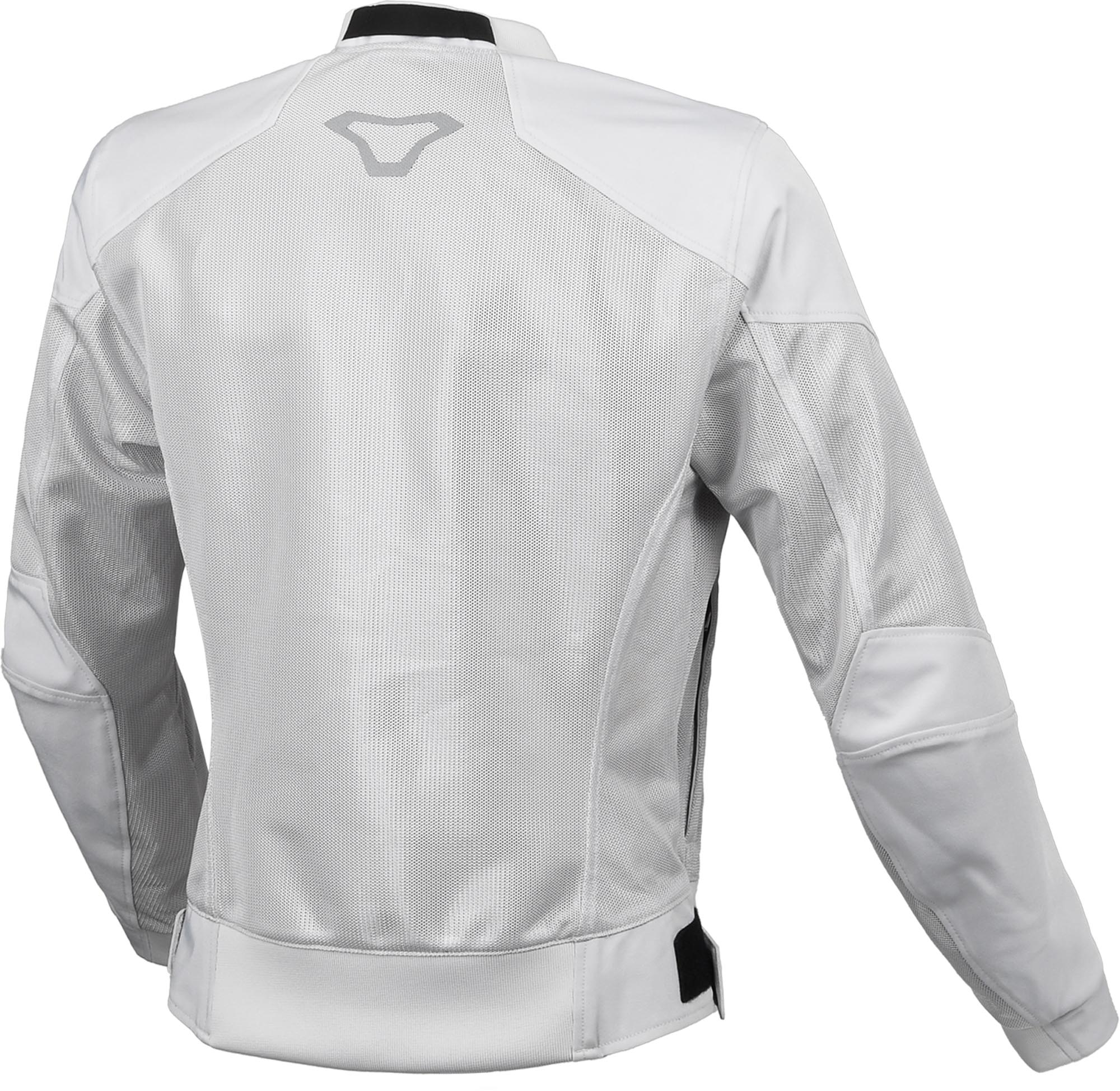 Macna Feelite Dámská motocyklová textilní bunda světle šedá 2XL Obrázek 2