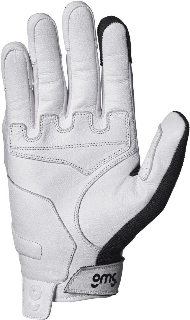 GMS Solis Guantes de moto Blanco/Negro 3XL Figura 2