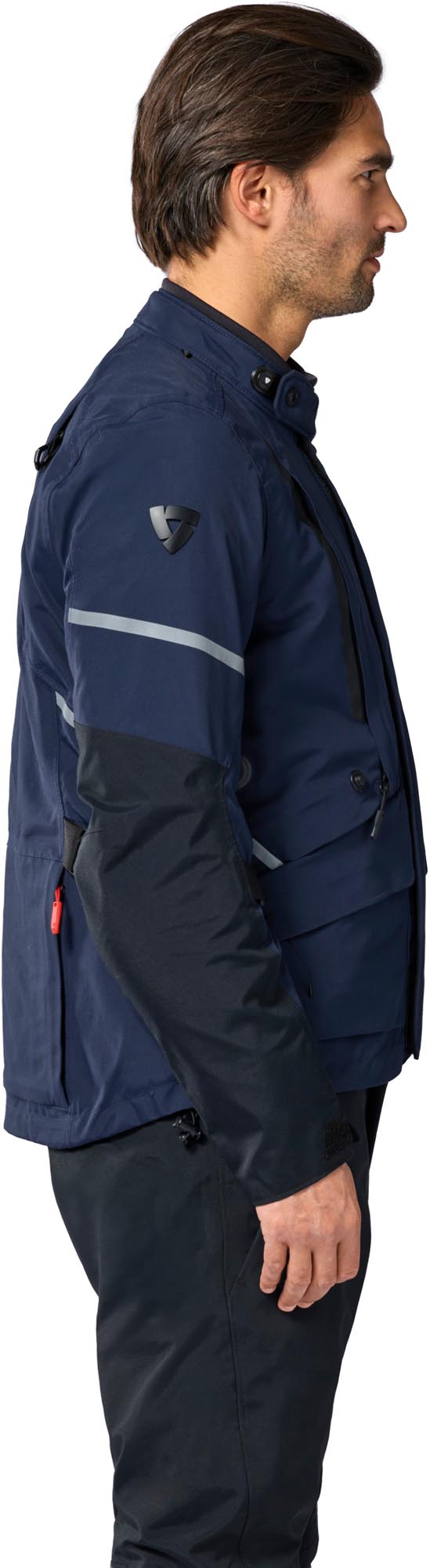 Revit Vertical 2 GTX wasserdichte Motorrad Textiljacke dunkelblau/schwarz M Abbildung 4