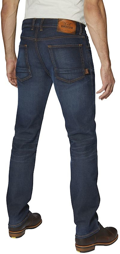 Rokker Rokkertech Slim D.Blue Motorcycle Jeans 40 L34 Figure 2