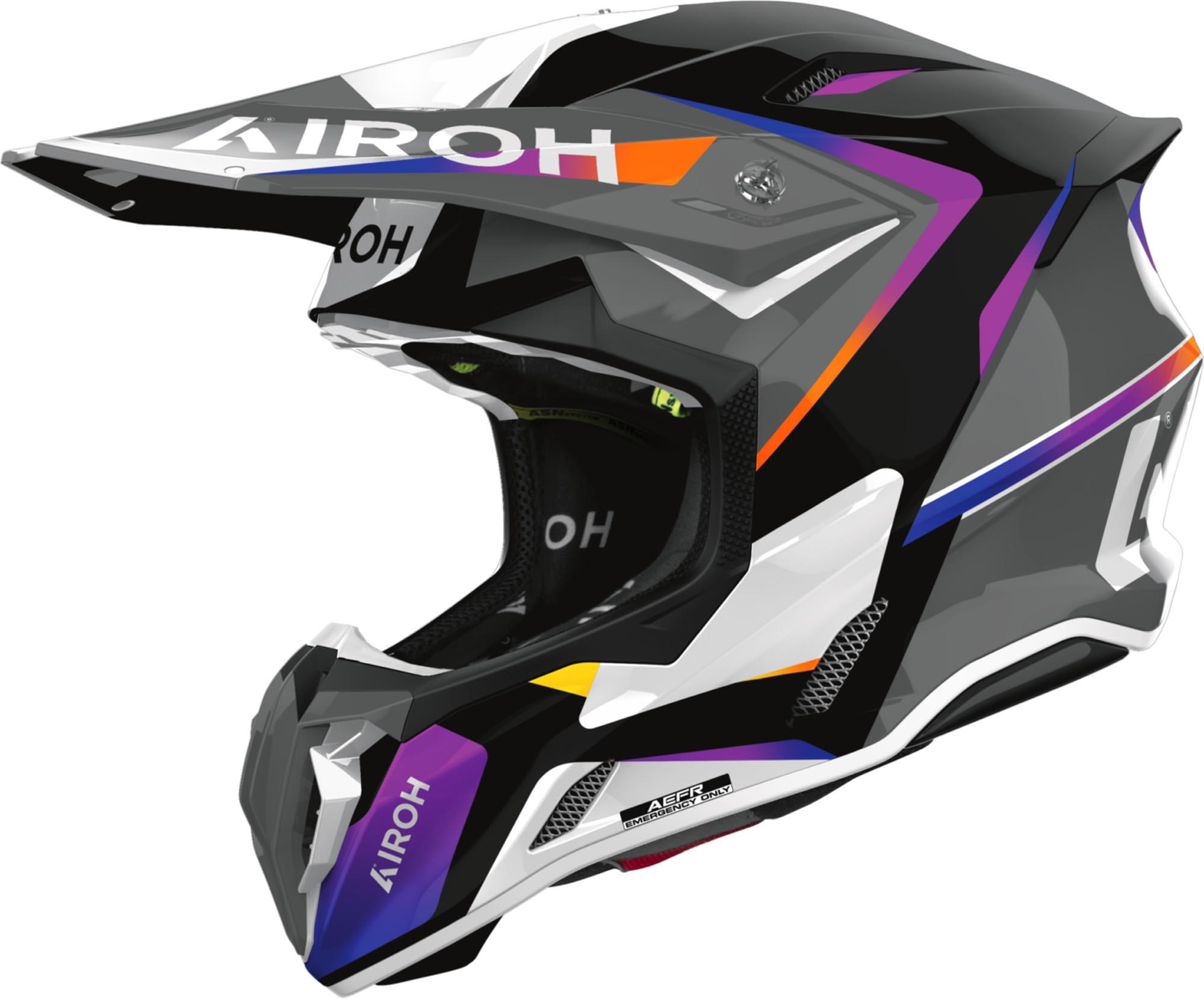 Airoh Twist 3 Hustle Casco da motocross M (57/58) Figura 1