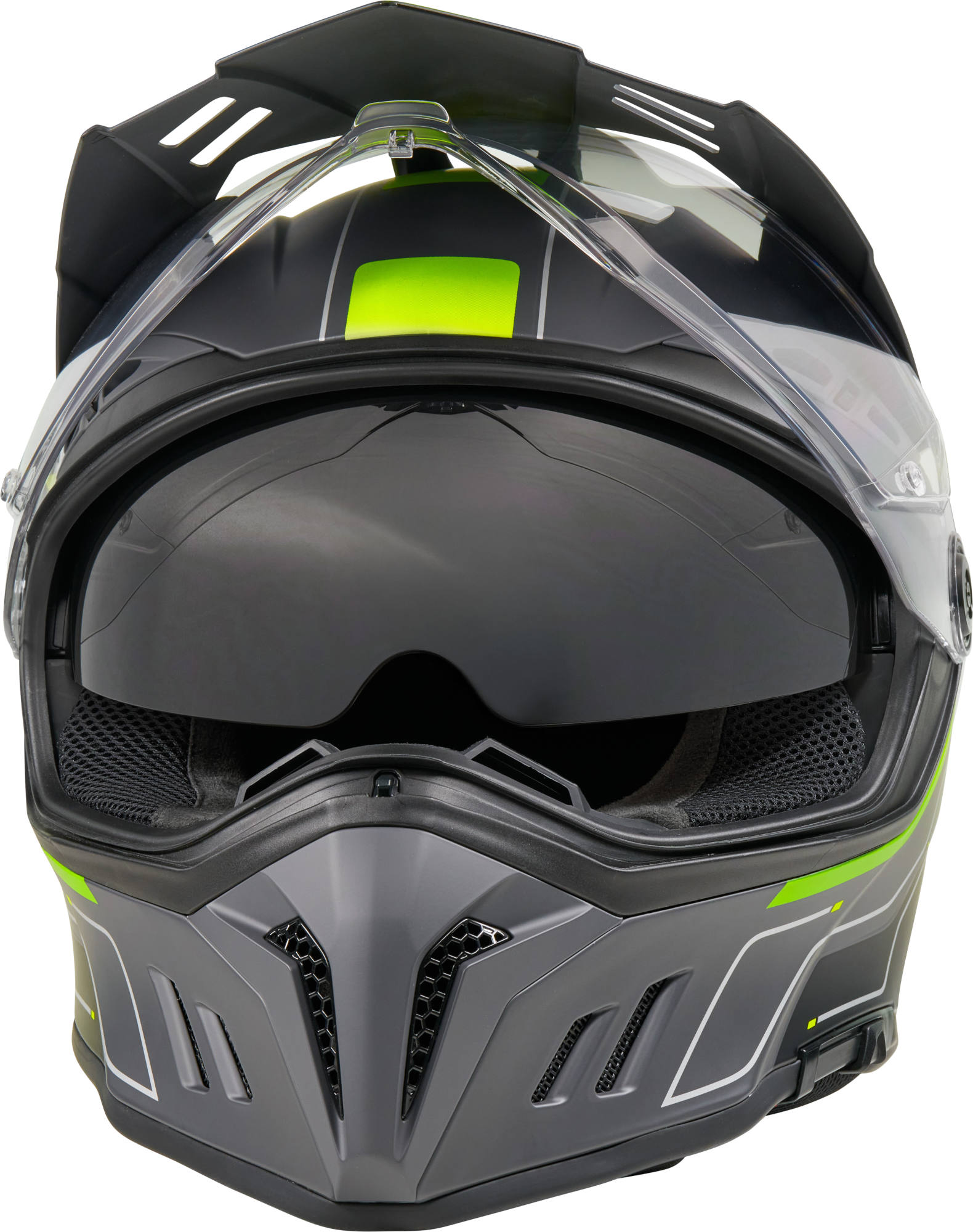 Oneal SIERRA RS ECHO Casco da enduro nero/giallo neon S (55/56) Figura 4