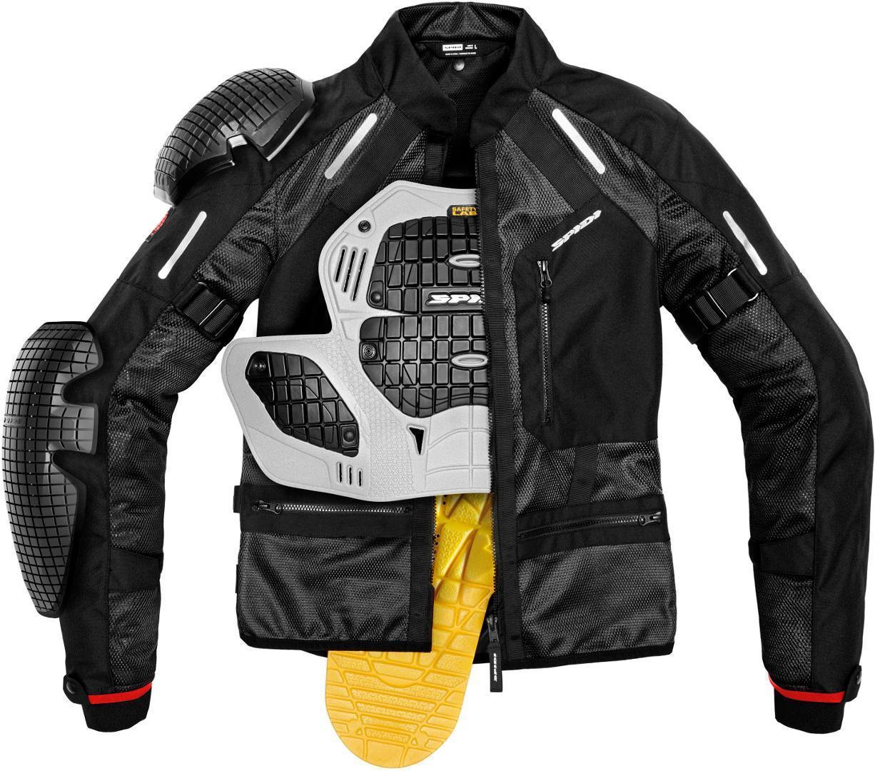 Spidi Tech Armor Veste textile moto noir XL Figure 3