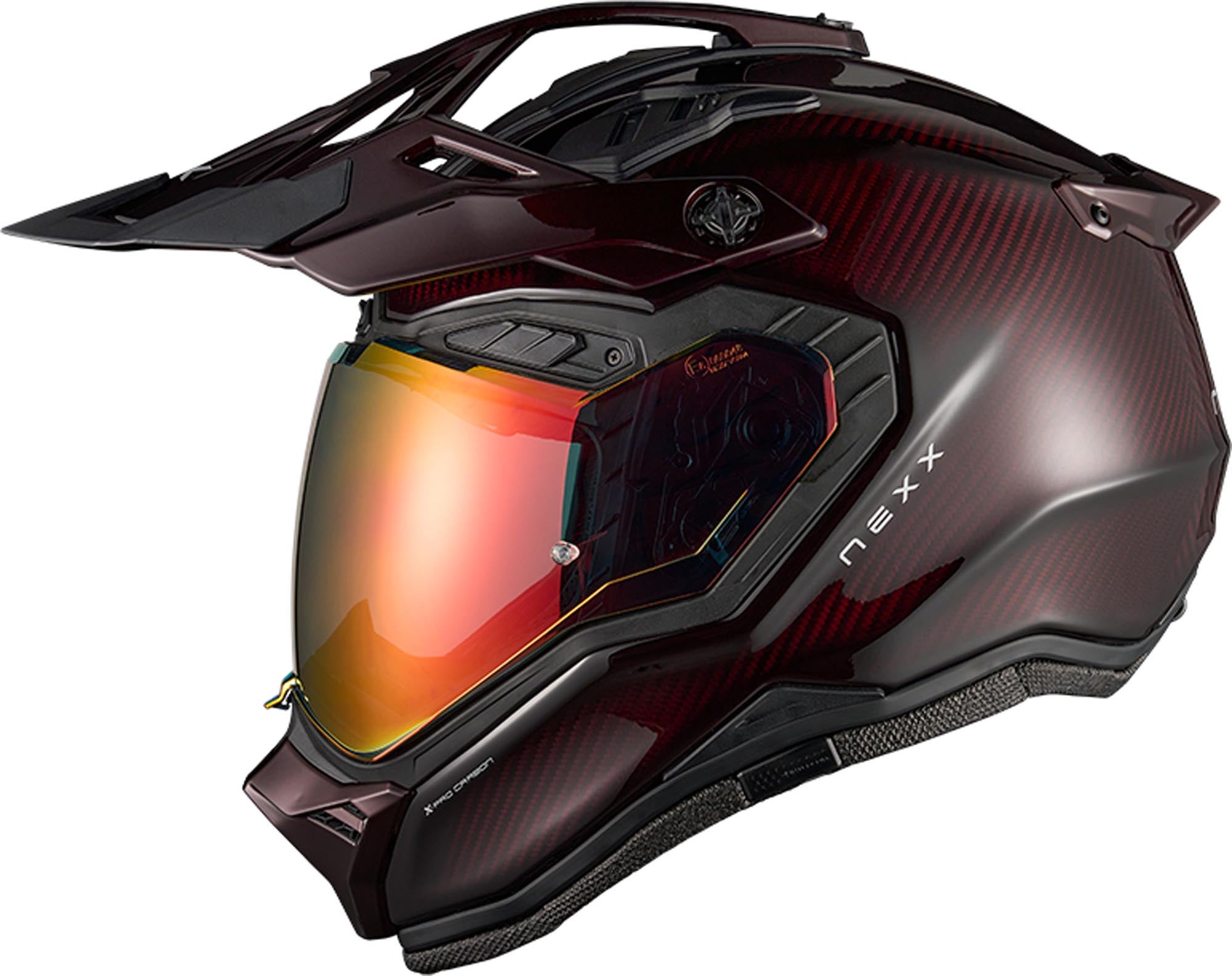 Side view of Nexx X.Rally Namib Carbon Enduro Helmet