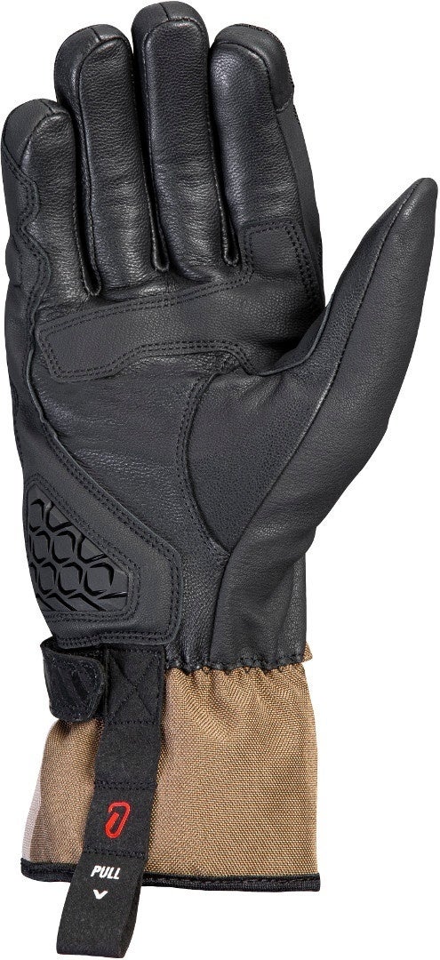 Ixon MS Loki Motorcykelhandsker sort/brun L Figur 2
