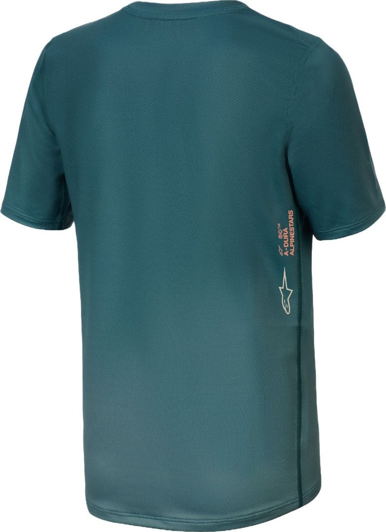 Alpinestars A-Dura Rise Camisa de Bicicleta de Manga Curta para Jovens verde L Figura 2