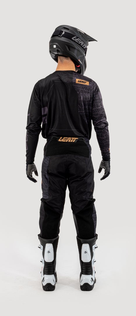 Leatt 3.5 Ride Kit Mosaic 2025 Motocross Jersey and Pants Set black/brown XL Figure 7