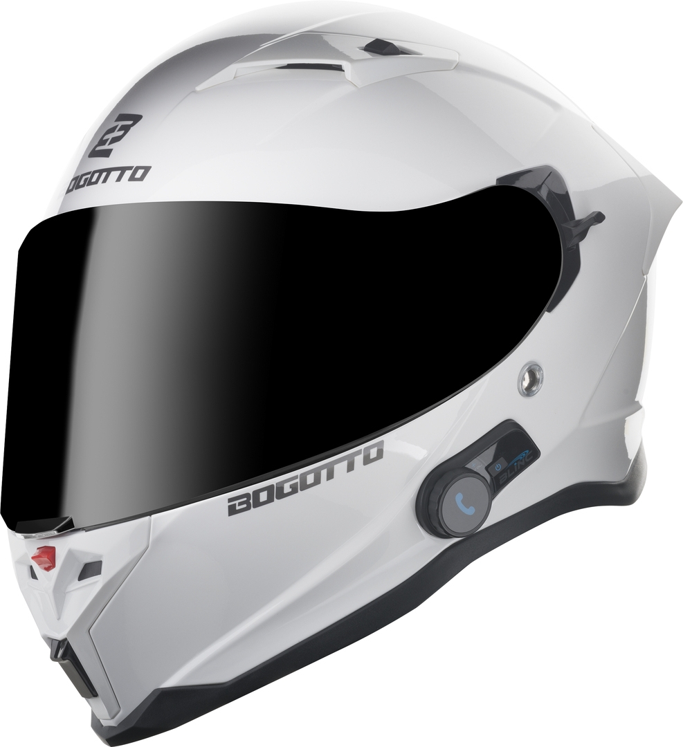 Side view of Bogotto H153 BT Bluetooth Helmet