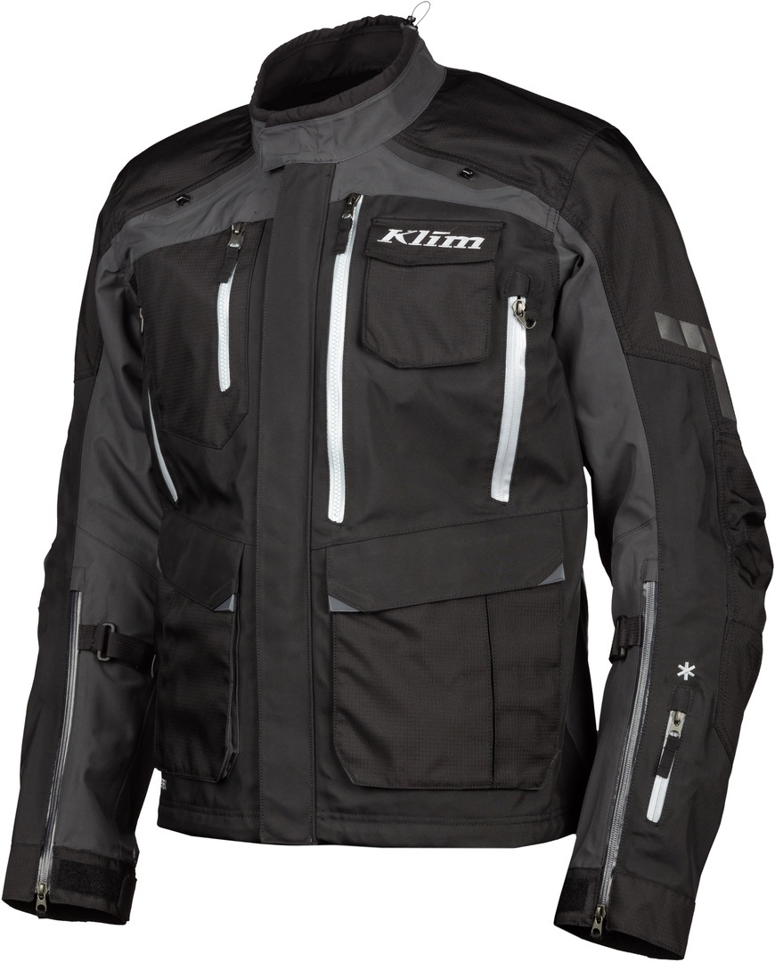 Klim Carlsbad Gore-Tex Jachetă textilă pentru motociclete negru S Figura 1