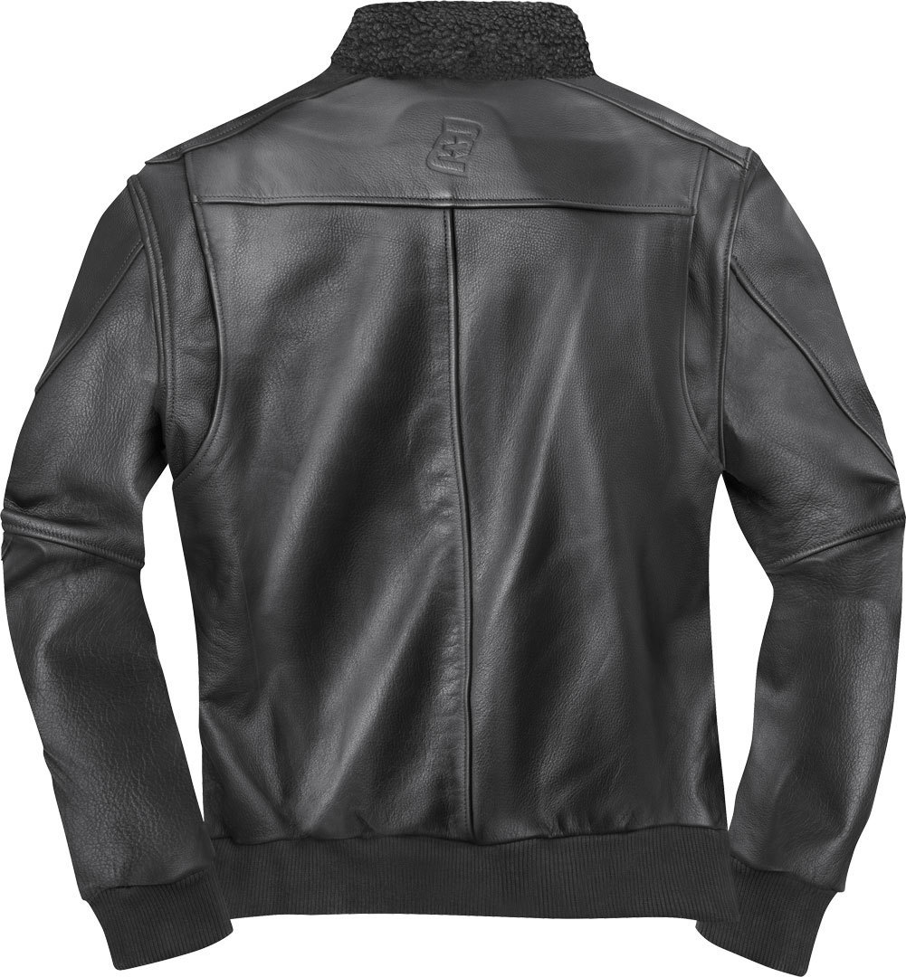 Bogotto Aviator Motorcycle Leather Jacket black 52 Figure 3