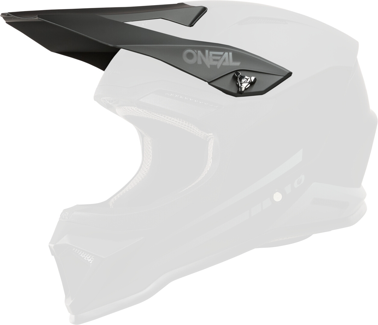 Oneal 1SRS Solid Cască de motocross pentru copii negru Y/XL (51-52) Figura 6