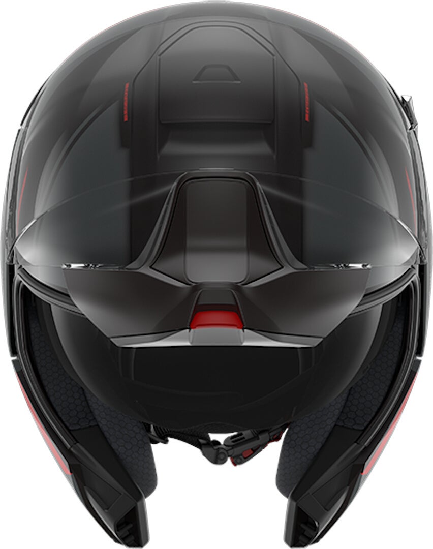 Shark Evojet Vyda Mat Klapphelm schwarz/rot L (59/60) Abbildung 6