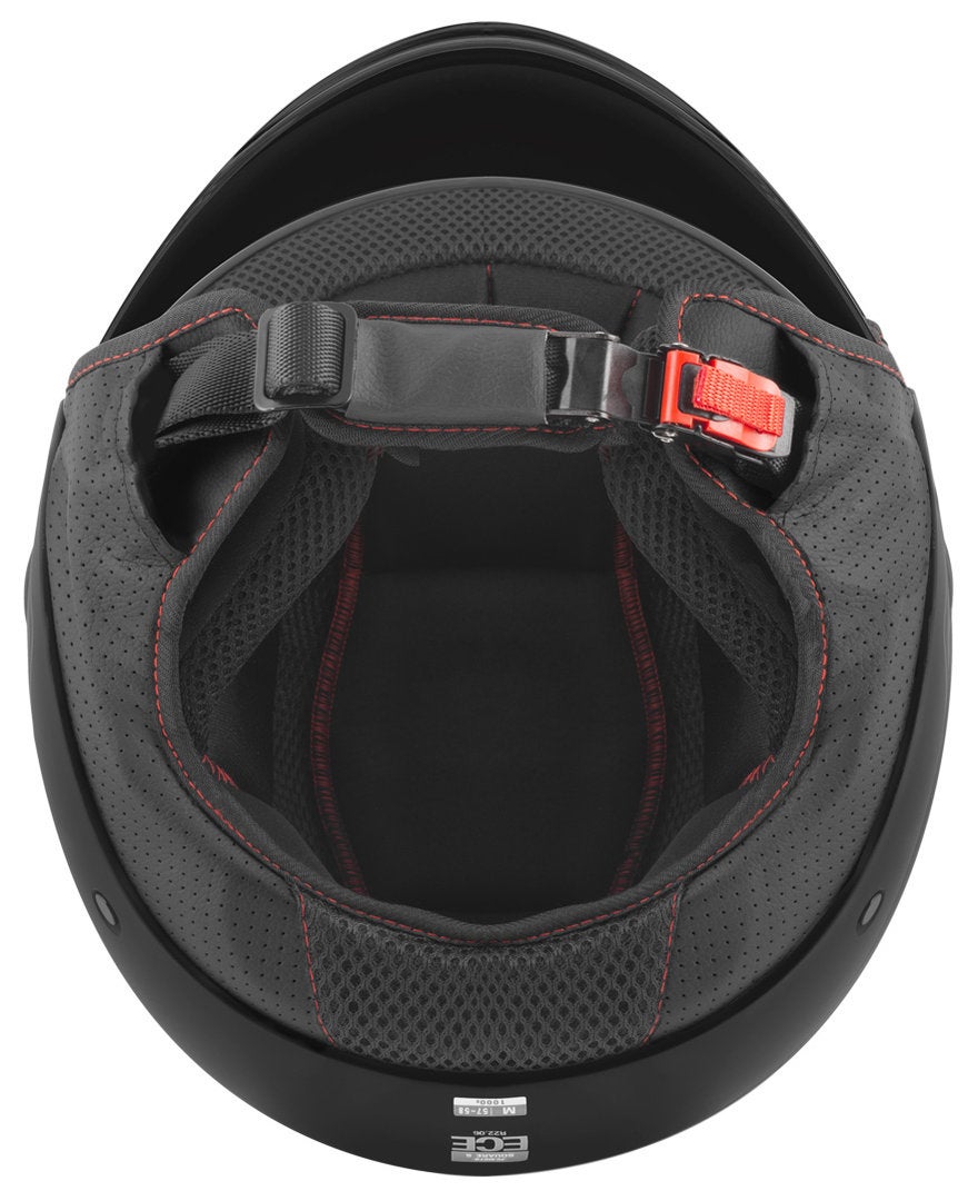 FC-Moto Square-RS Jet hjelm sort mat/grå M Figur 7