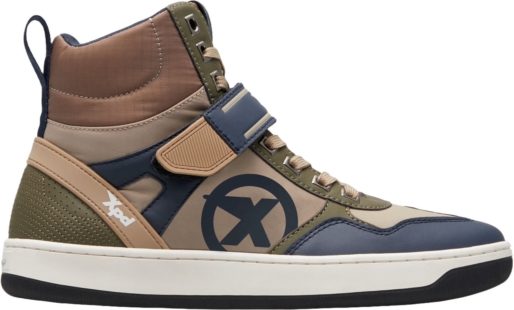 XPD Moto Pro Chaussures de moto beige/bleu/vert 40 Figure 2