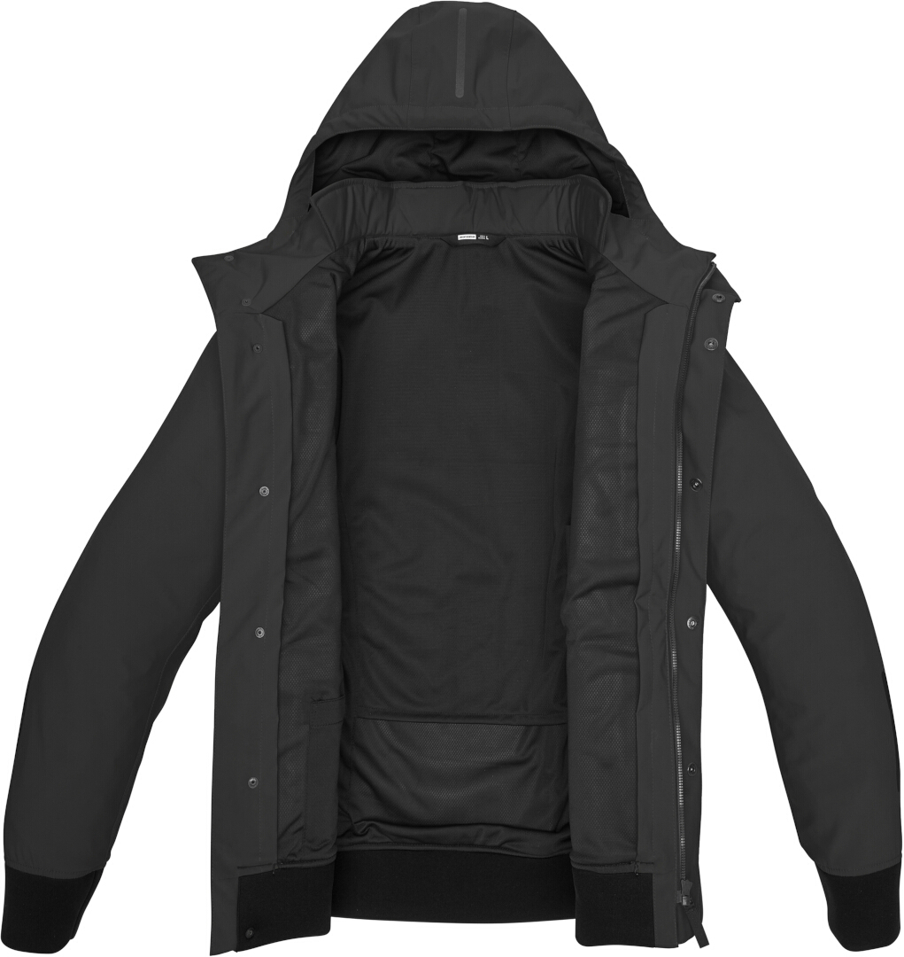 Side view of Spidi Riding Parka H2Out waterproof Motorcycle Textile Jacket