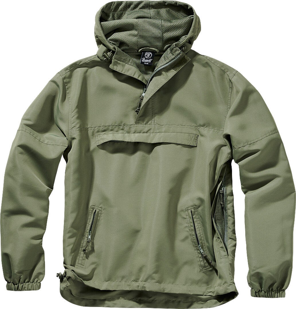 Brandit Summer Windbreaker Capuche olive S Figure 1