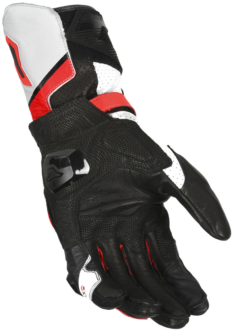 Macna Protego Motorcykel handsker rød/hvid/sort M Figur 2