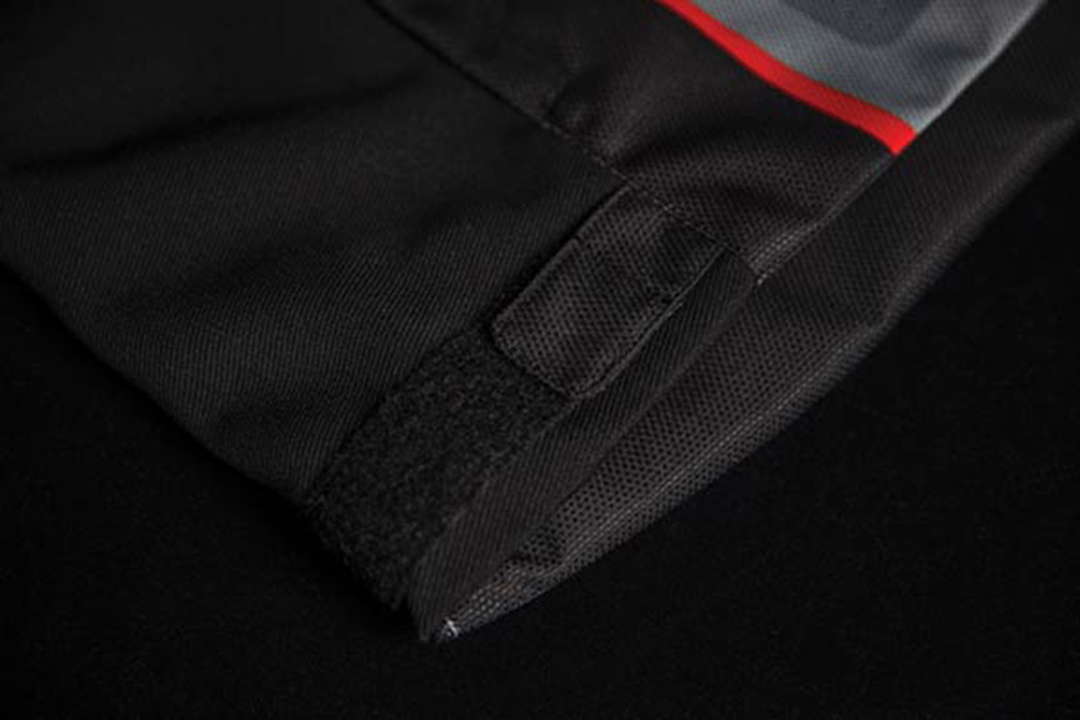 Icon Hooligan Ultrabolt Motorcycle Textile Jacket grey/black/red 3XL Figure 3