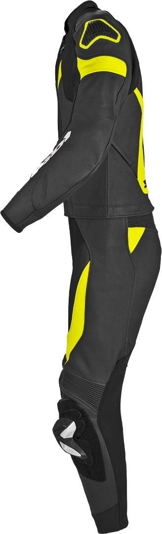 Side view of Spidi Laser Touring Two Piece Motorcycle Leather Suit