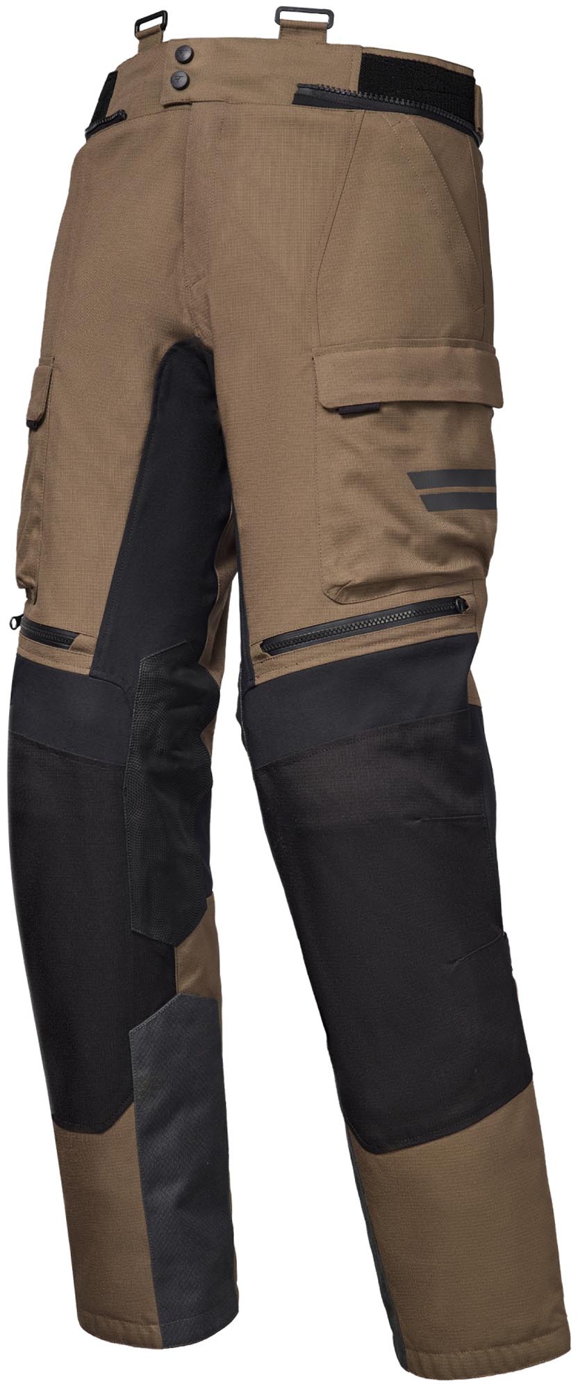 Modeka Atlaz Pantalones textiles de motocicleta marrón/negro XL Figura 1