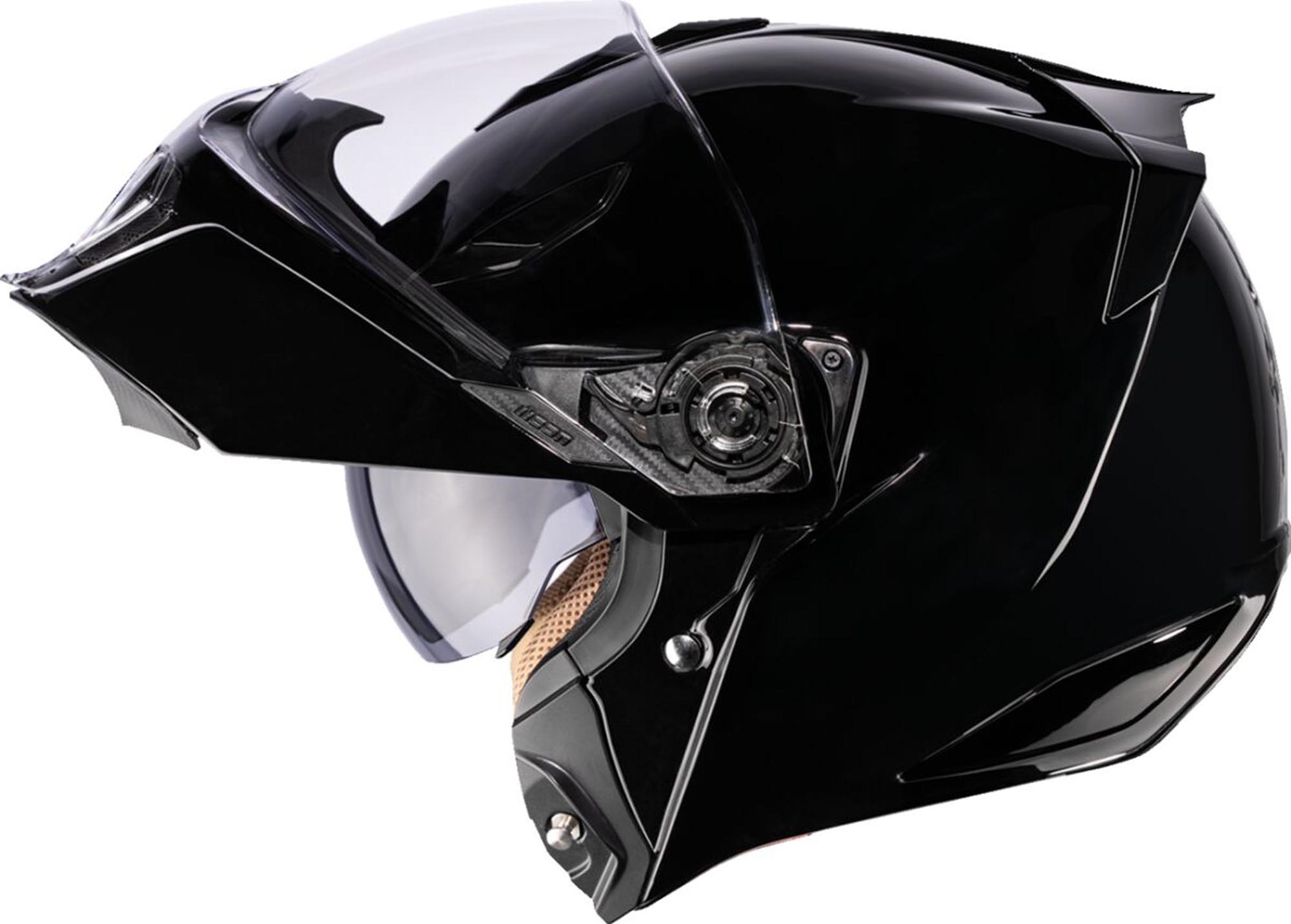 Icon Threshold Helmet black XL Figure 4