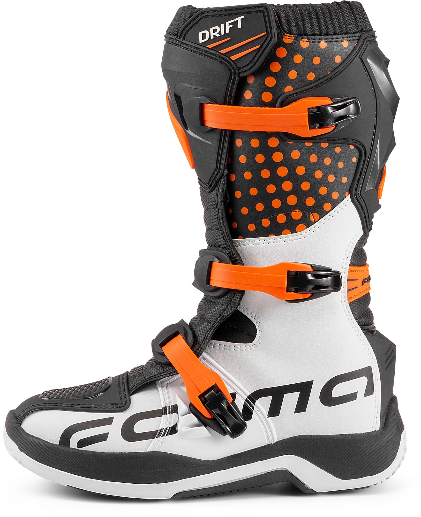 Forma Drift Kinder Motocross Stiefel schwarz/orange 33 Abbildung 2