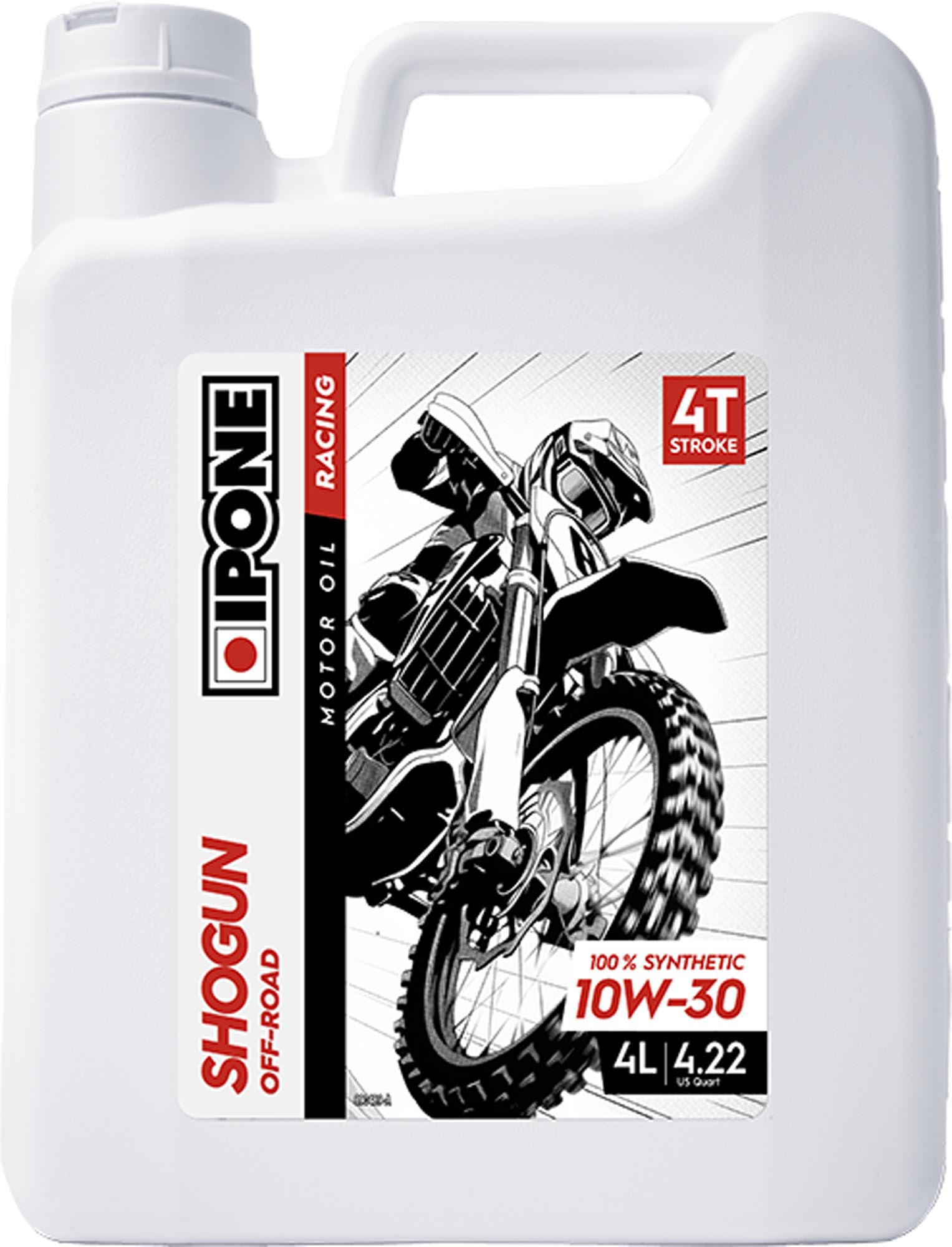 IPONE Shogun Off-Road 10W-30 Moottoriöljy 4 litraa Kuva 1