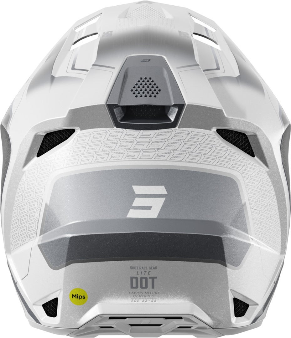 Shot Lite Challenger Casco da motocross Bianco/nero XXL (63/64) Figura 3