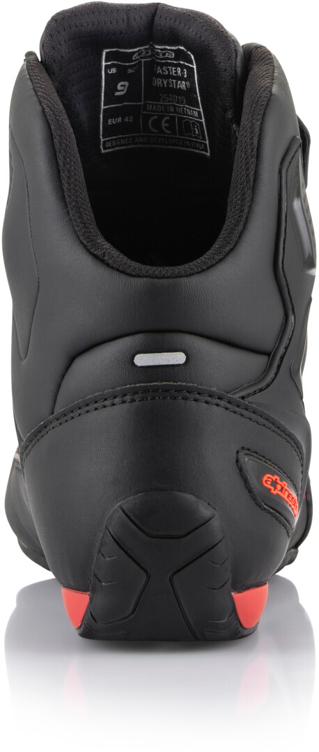 Alpinestars Faster-3 DryStar Motorcykel skor svart/röd 6 (38) Figur 4